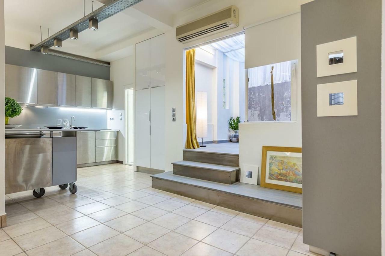 雅典Renovated Loft At The Center Of Monastiraki公寓 外观 照片